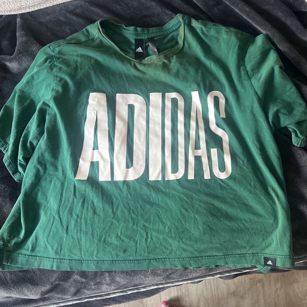 ADIDAS XL WORKOUT SHIRT - CROP TOP